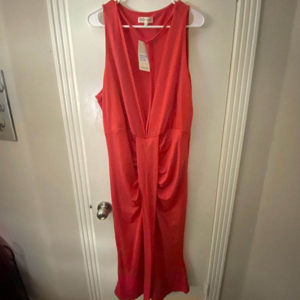 Red Curvy Fit Dress